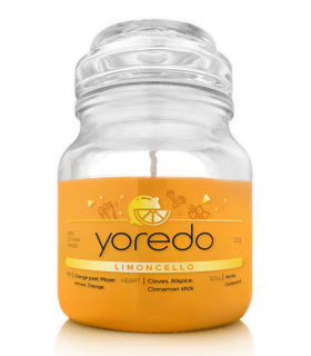 Yoredo Candle Limoncello świeca sojowa zapachowa 113 g