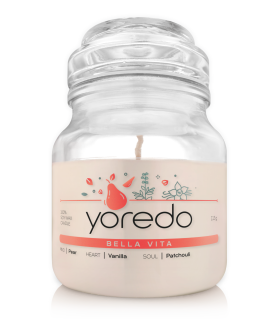 Yoredo Bella Vita świeca sojowa zapachowa 113 g