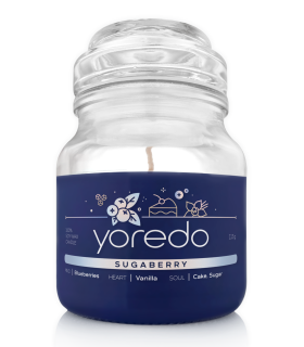 Yoredo Candle Sugaberry świeca sojowa zapachowa 113 g